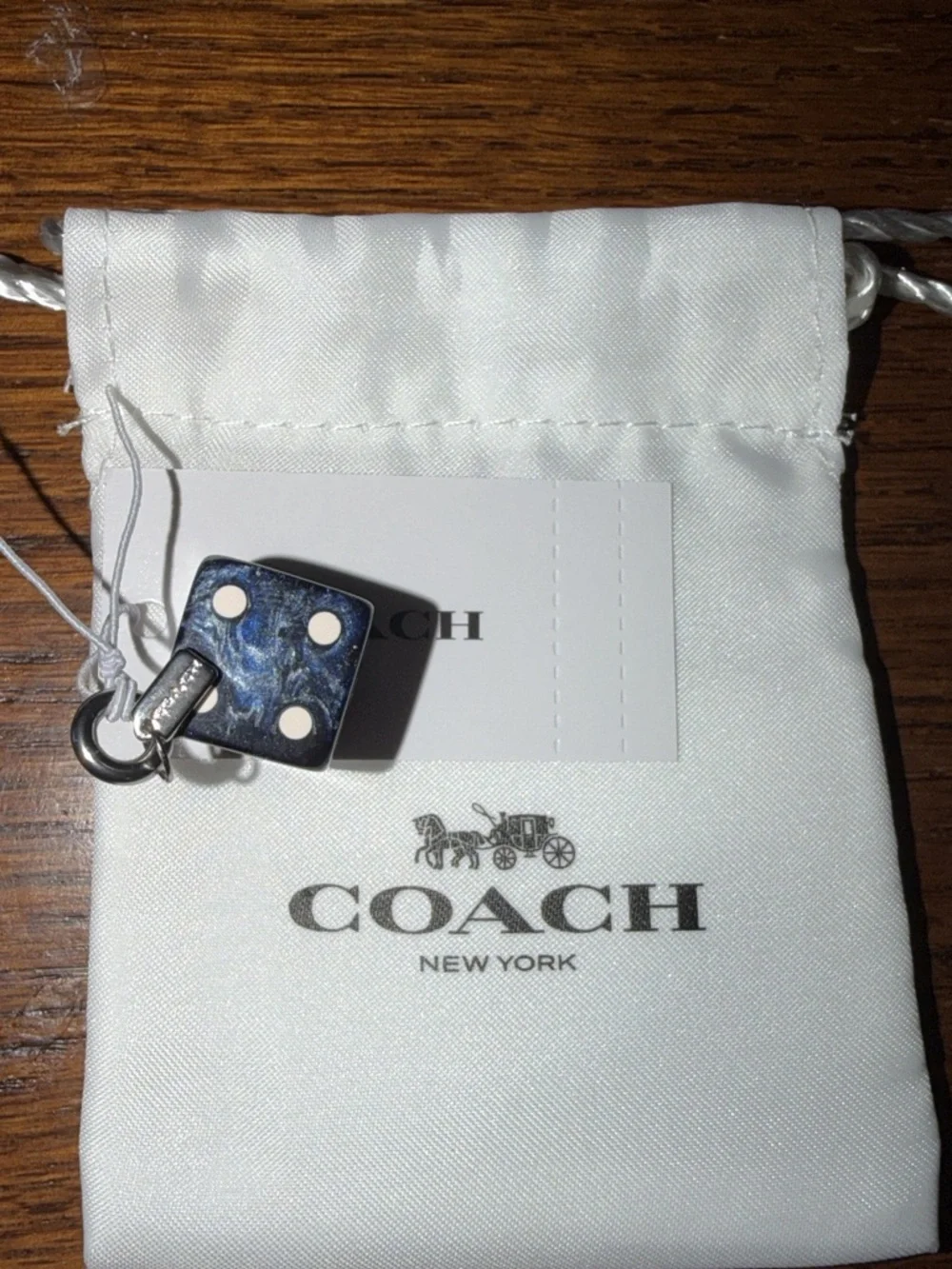 COACH  Dice Charm - Picture 3 of 4